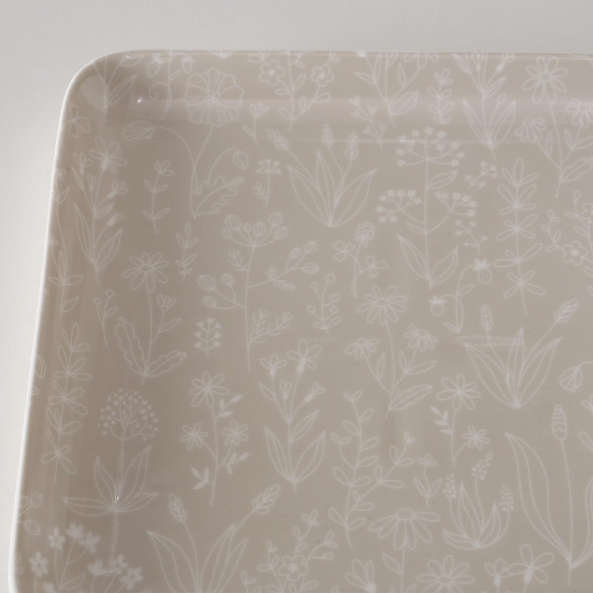 ESSTELLER Sanela Beige 22/22/2 cm - Beige, Keramik (22/22/2cm) - Boltze Home
