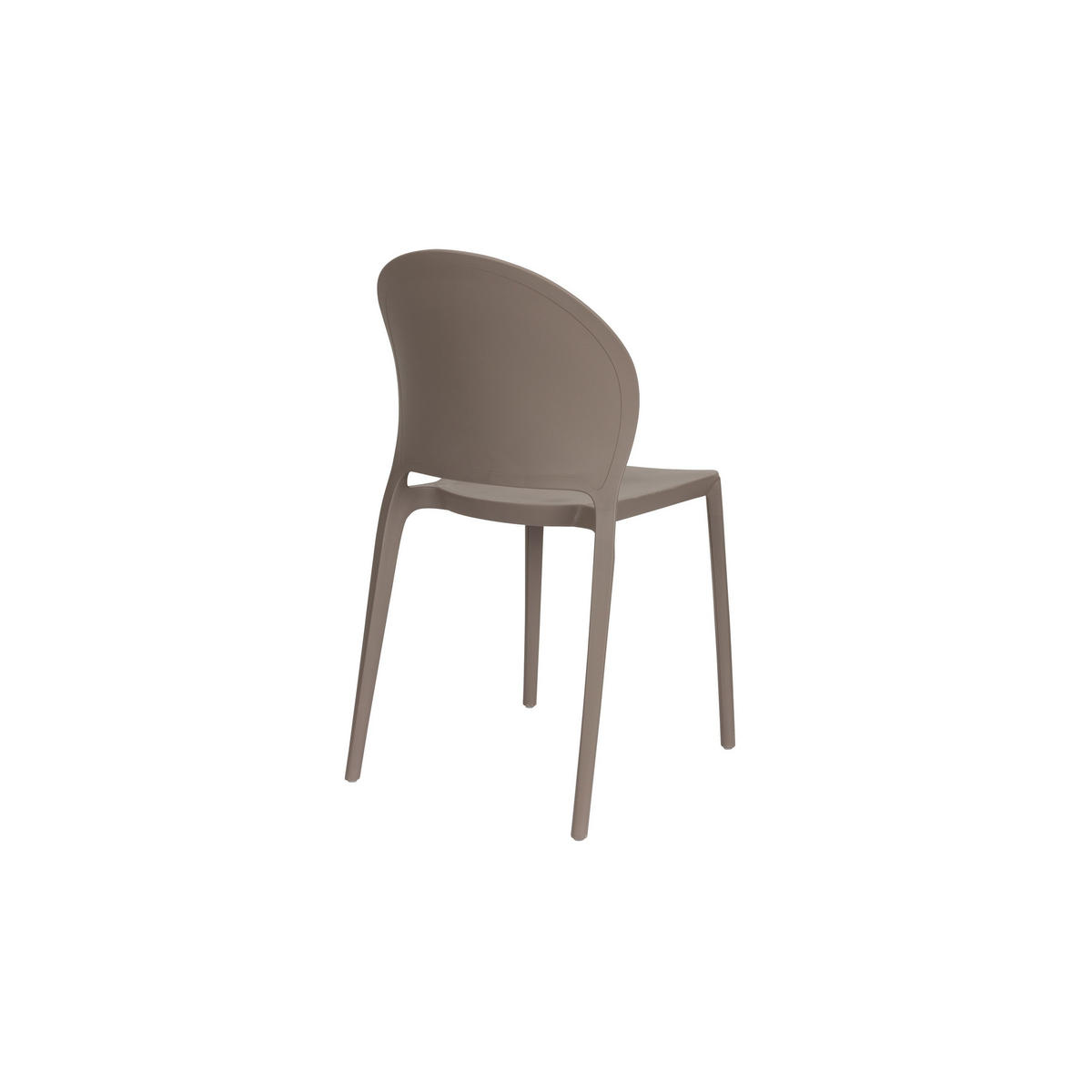 GARTENSTUHL Sjoerd Grau - 4 er Set - Grau, Kunststoff (45/82/52cm) - Housecraft Living