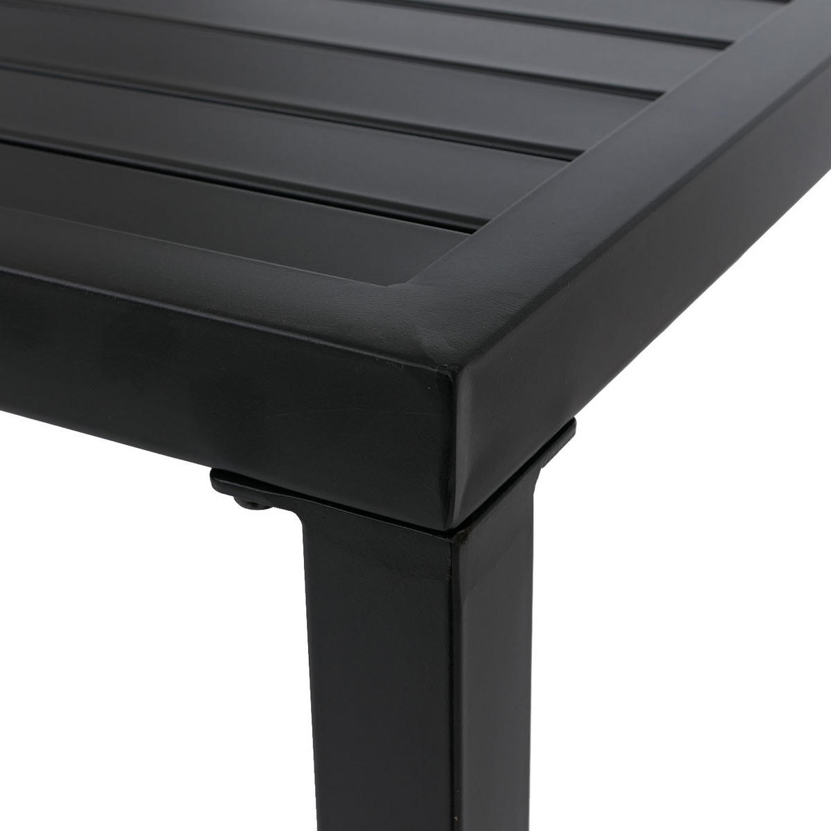 STEHTISCH hranatý - sivá, kov (65/130/105cm) - MCW