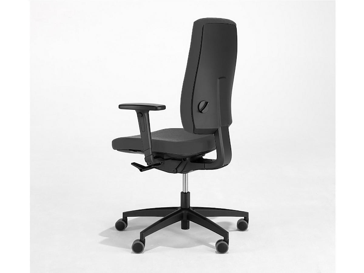 BÜROSTUHL höhenverstellbar drehbar, Polster Grau - Grau, Kunststoff/Textil (72/40/62cm) - Mauser Sitzkultur
