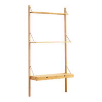 WANDREGAL Tingvoll - Naturfarben, Holz (85/176/31.5cm) - [en.casa]
