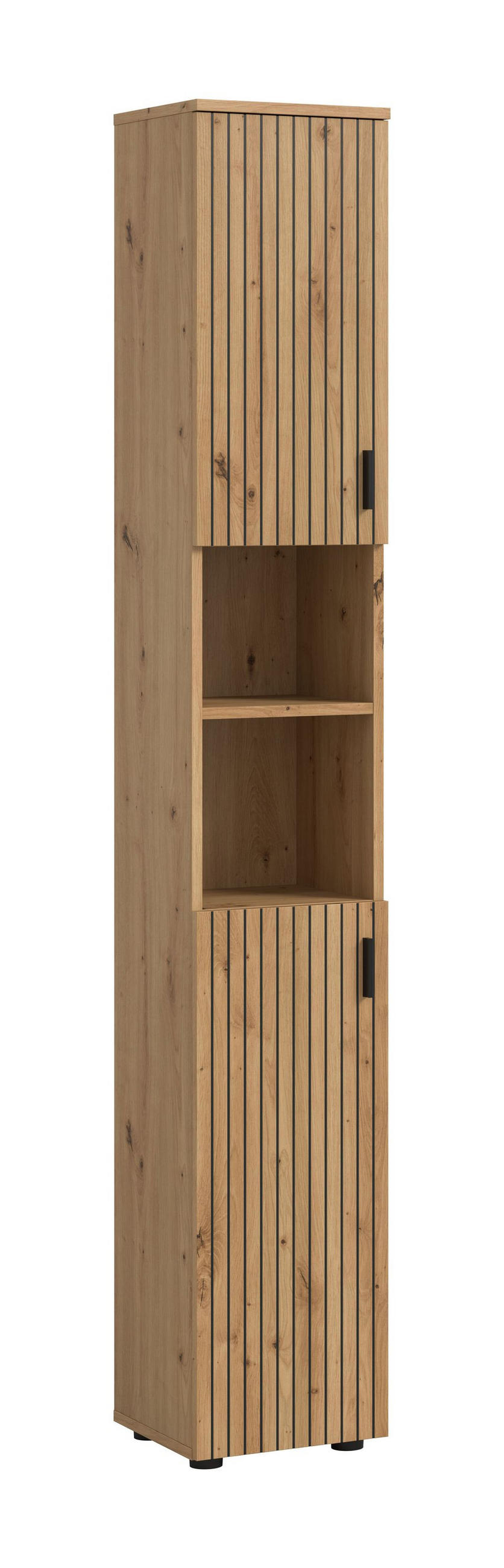 BADSCHRANK Mira (B/H/T: ca. 30/192/30 cm) in Artisan Oak Nachbildung/Artisan Oak Nachbildung - Eiche Artisan, Holzwerkstoff (30/192/30cm)