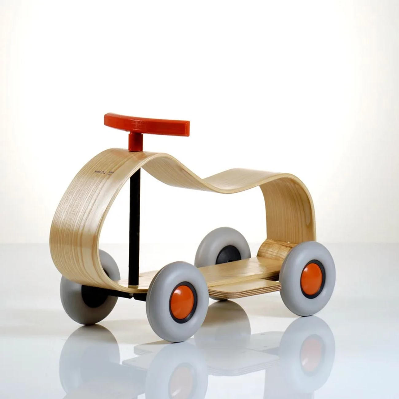 RUTSCHFAHRZEUG Sirch Sibis Max, Eschenholz, Gummiräder, ab 2 Jahren - Naturfarben, Holz (37/57/25cm) - Sirch