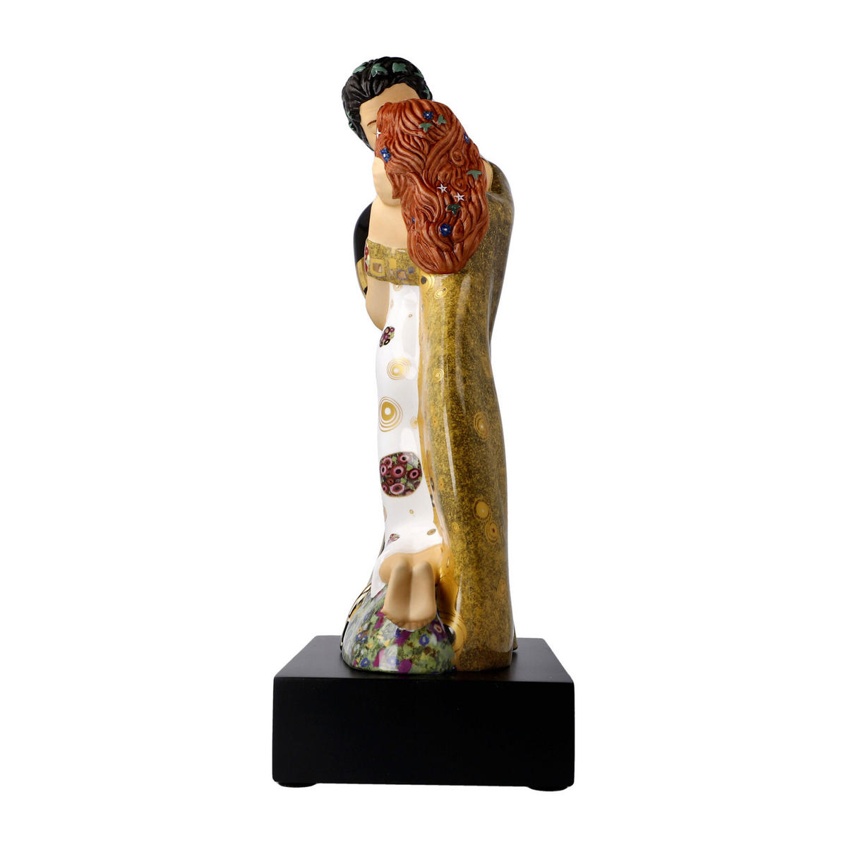 DEKOFIGUR Gustav Klimt - Der Kuss, Artis Orbis, Porzellan, Bunt, 33 cm - Multicolor, Keramik (12.5/33/18.5cm) - Goebel