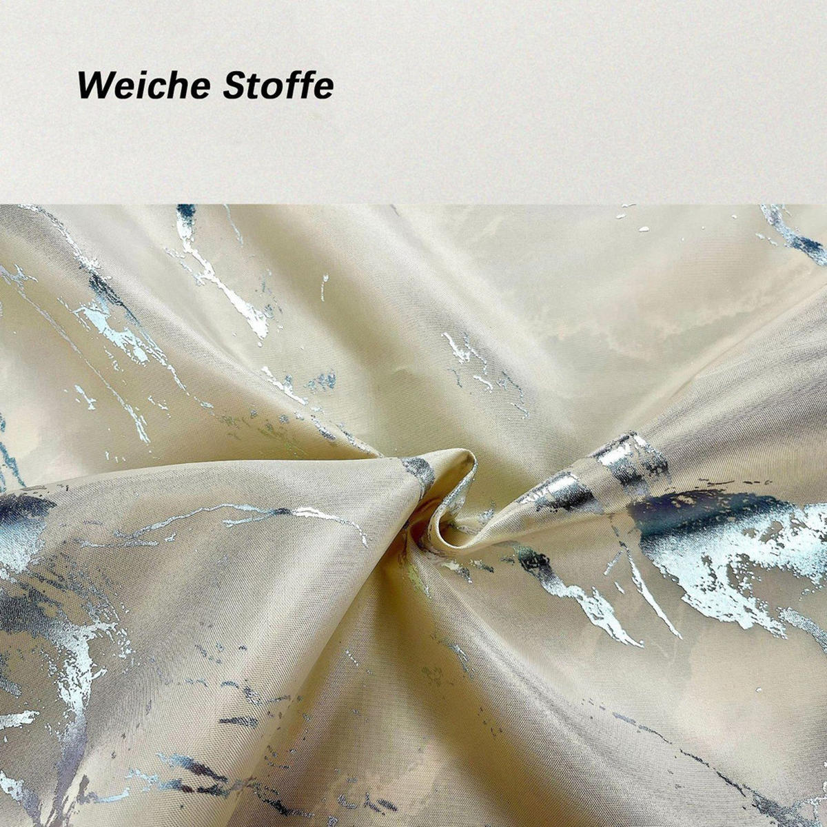 DUSCHVORHANG 180/180 cm grau - Grau, Textil (180/180cm) - Kaket