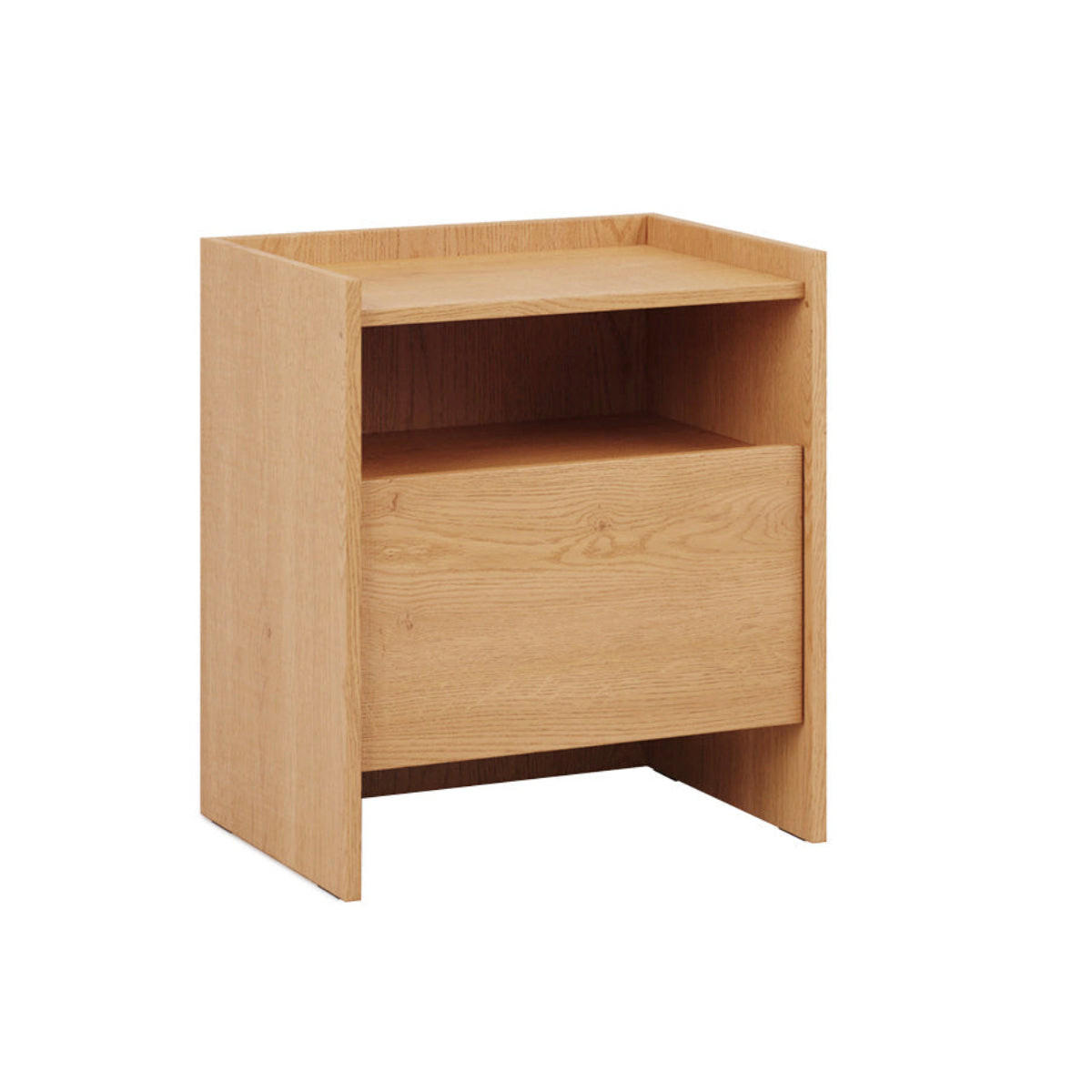 NOĆNI ORMARIĆ Japandi Drvo - smeđa, drvni materijal (53.2/60.5/38cm) - Petits-meubles