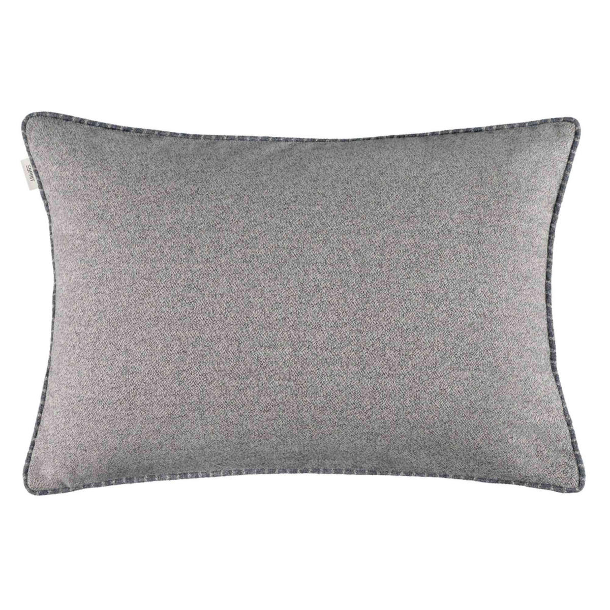 ZIERKISSENHÜLLE DEKOKISSENHÜLLE FUN 2er Set - Grau, Textil (58/38cm) - Esprit