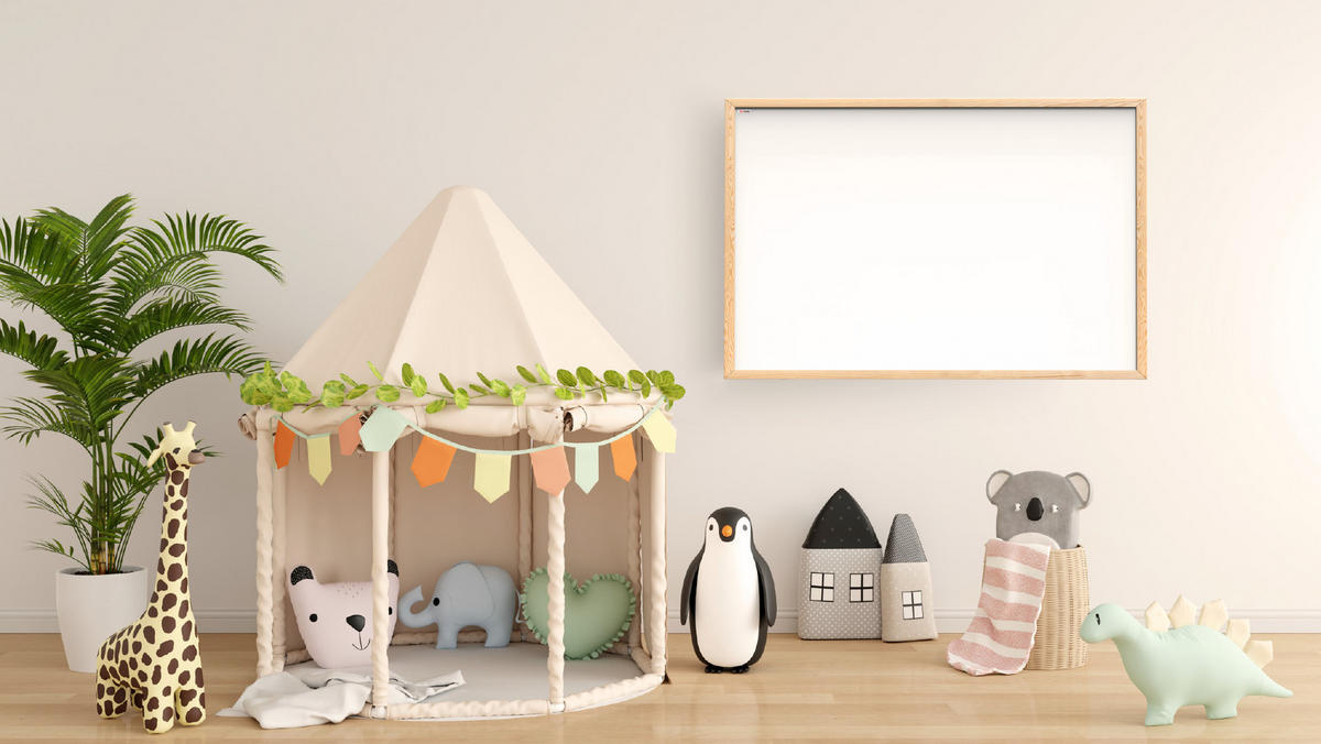 WHITEBOARD Magnetisch mit Naturholzrahmen 100x80cm - Weiß, Metall (100/80/1.5cm) - ALLboards