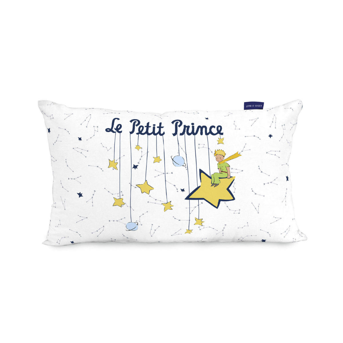 KISSENBEZUG la nuit 50x30 cm mehrfarbig - Multicolor, Textil (50/30cm) - Happy Friday