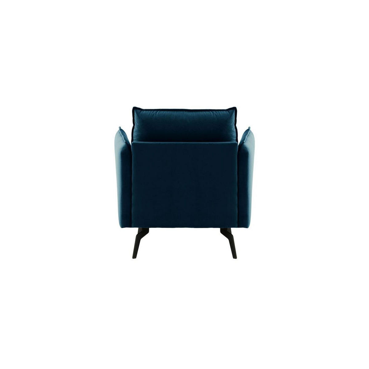 SESSEL Layla-Velluto 11 - Dunkelblau, Holz/Textil (105/95/98cm)