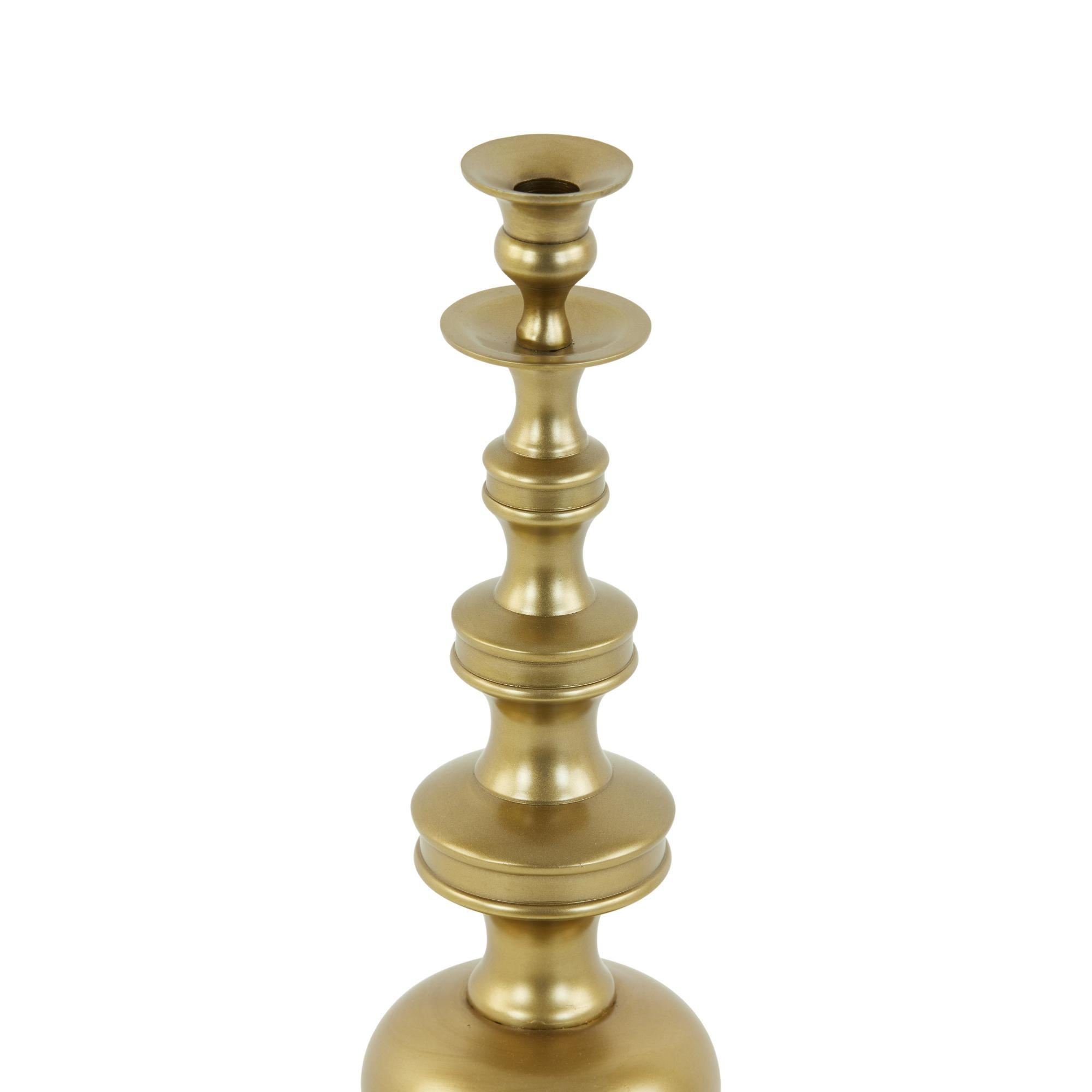LEUCHTER Lizet Gold 15/15/52 cm - Goldfarben, Metall (15/52/15cm) - Light & Living