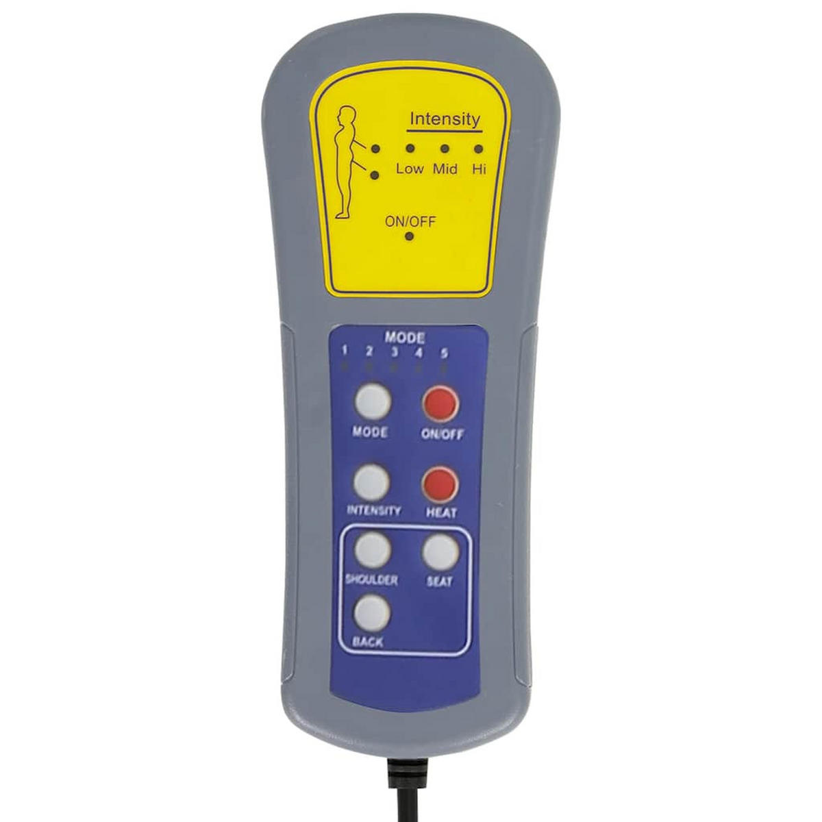 MASSAGESESSEL mit Verstellbare Rückenlehne und Fußstütze, 71/91/105,5 cm, Samt, Dunkelgrau - Grau, Textil (91/105.5/71cm) - vidaXL