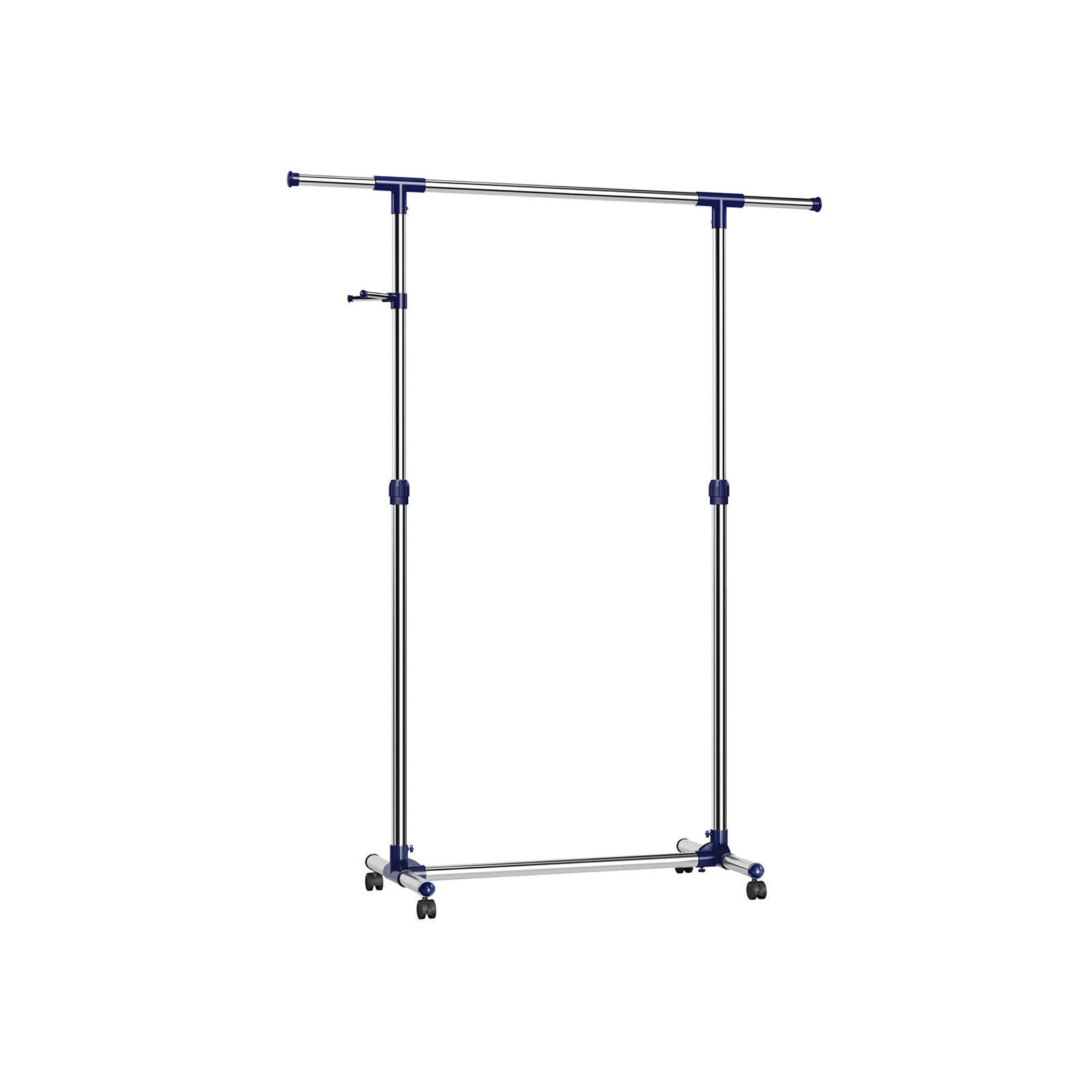 KLEIDERSTÄNDER - Blau, Metall (44/165/150cm) - Hansiro