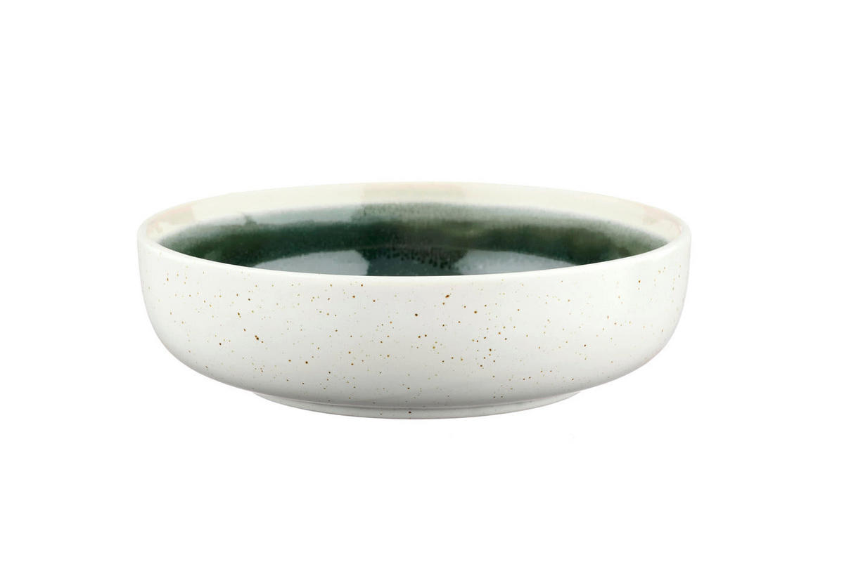 SCHALEN Oxygen Ø17,5cm - 6er-Set - Graugrün - Grün, Keramik (17.5cm) - Björn