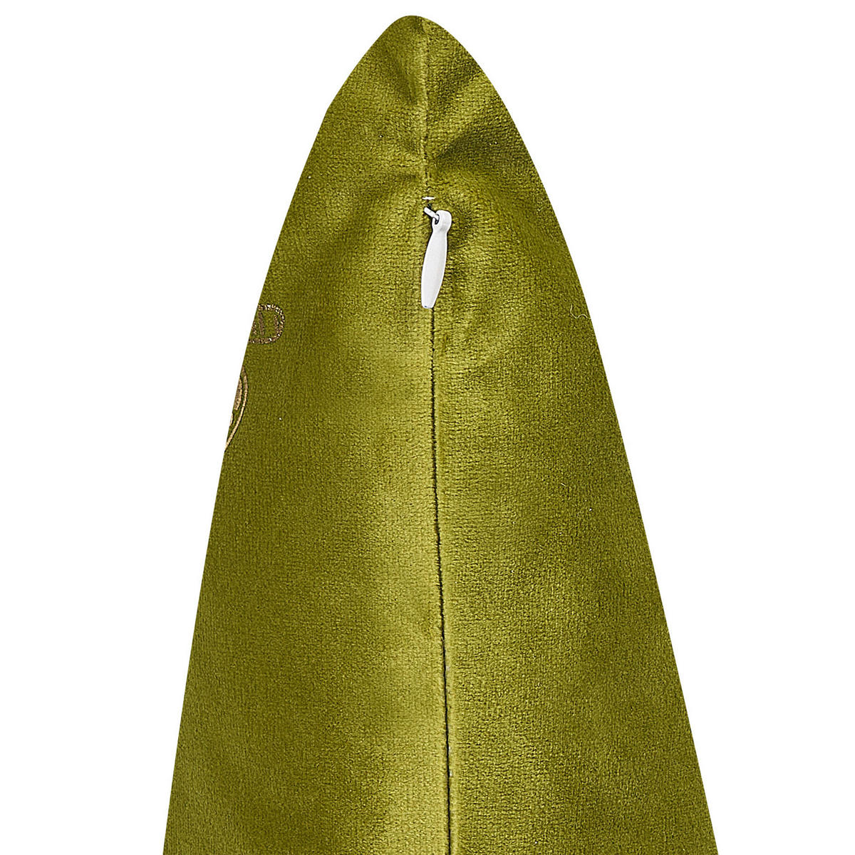 DEKOKISSEN 2er-Set Hellgrün 45/45 cm Yuzuri - Hellgrün, Textil (45/45cm) - Beliani