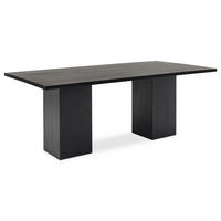 ESSTISCH MAHO schwarz - Schwarz, Holz (100/200/76cm) - IDIMEX