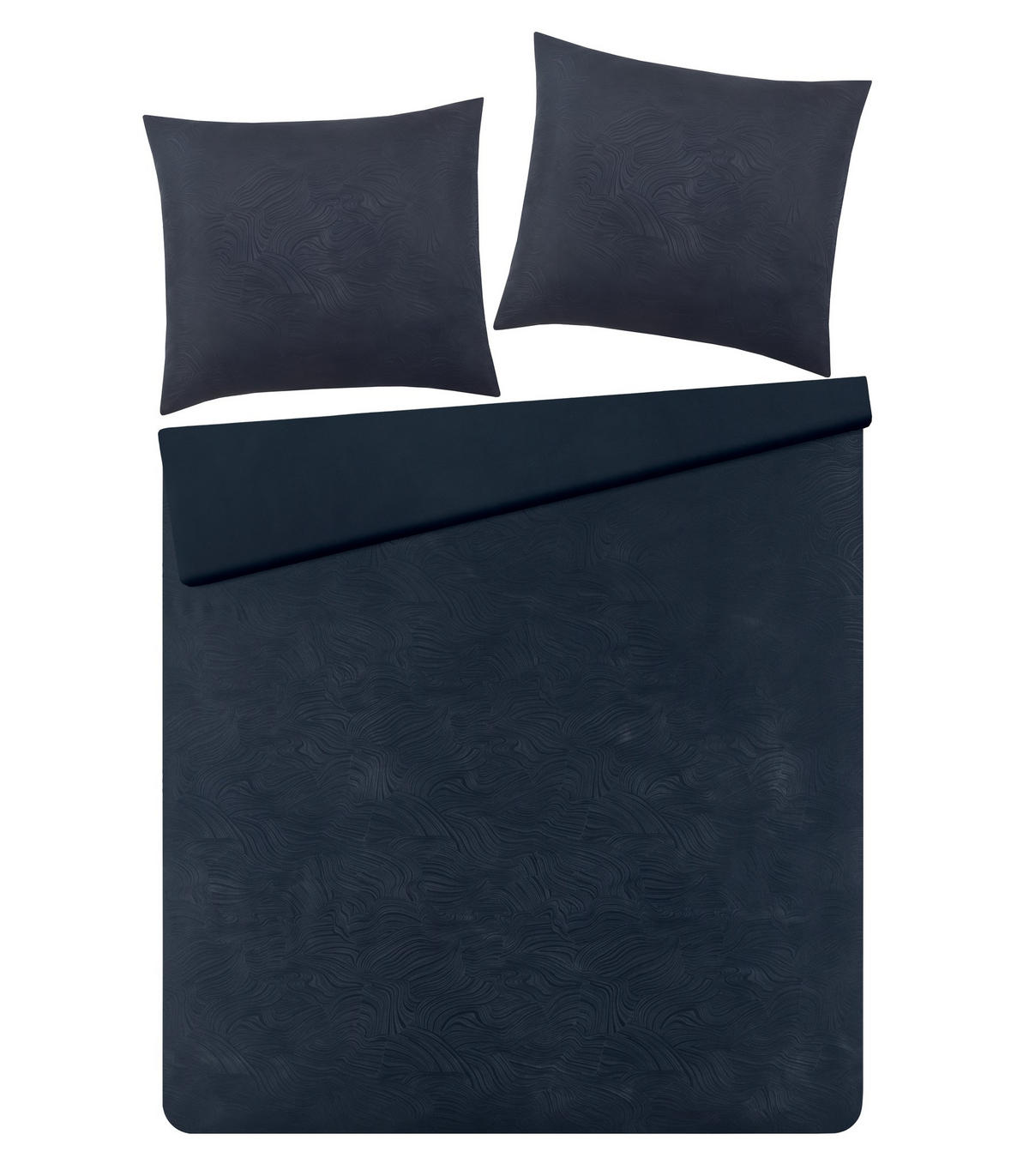 BETTWÄSCHE Linno - Schwarz, Textil (200/220cm) - home&you