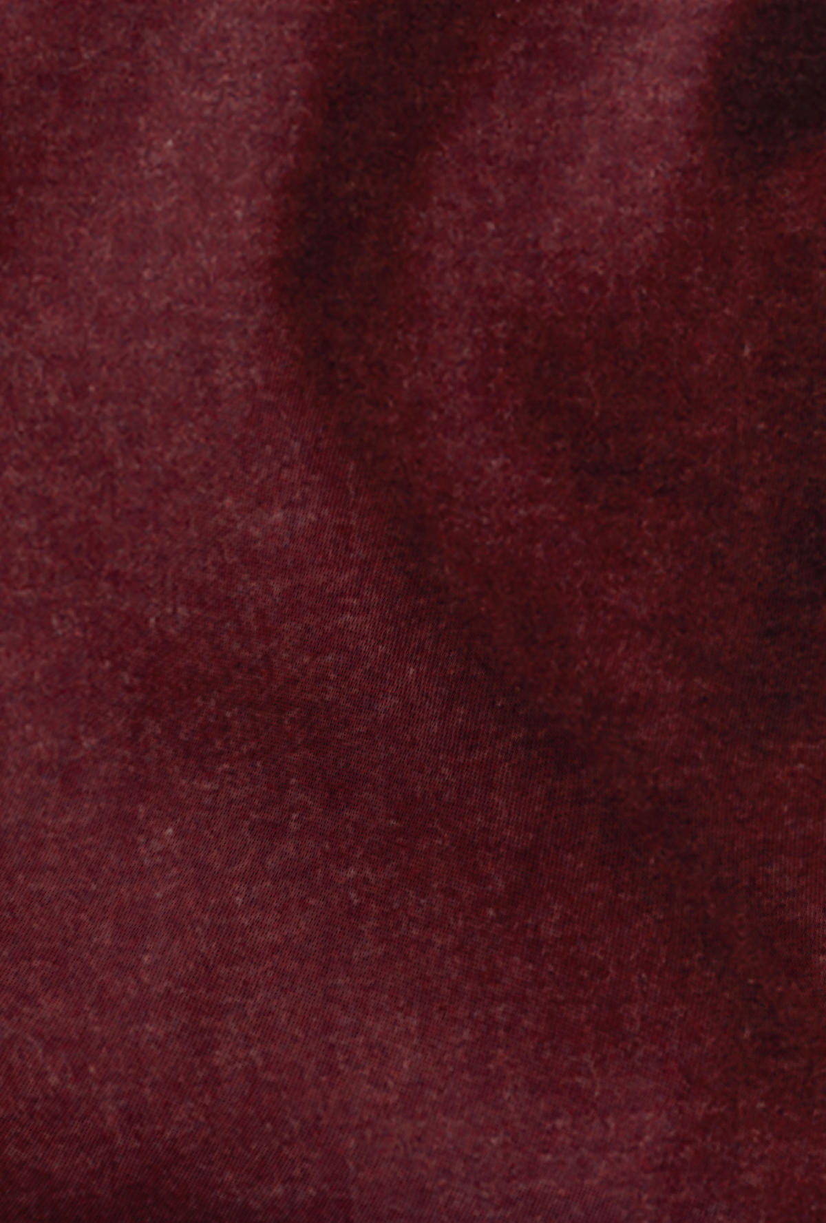 BETTWÄSCHE-GARNITUR Premium Biber Melange UNI burgund, 200x200 cm + 80x80 cm - Bordeaux, Textil (200/200cm) - biberna