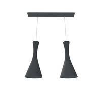 HÄNGELEUCHTE - Anthrazit, Metall (20/70/120cm) - Lumicom