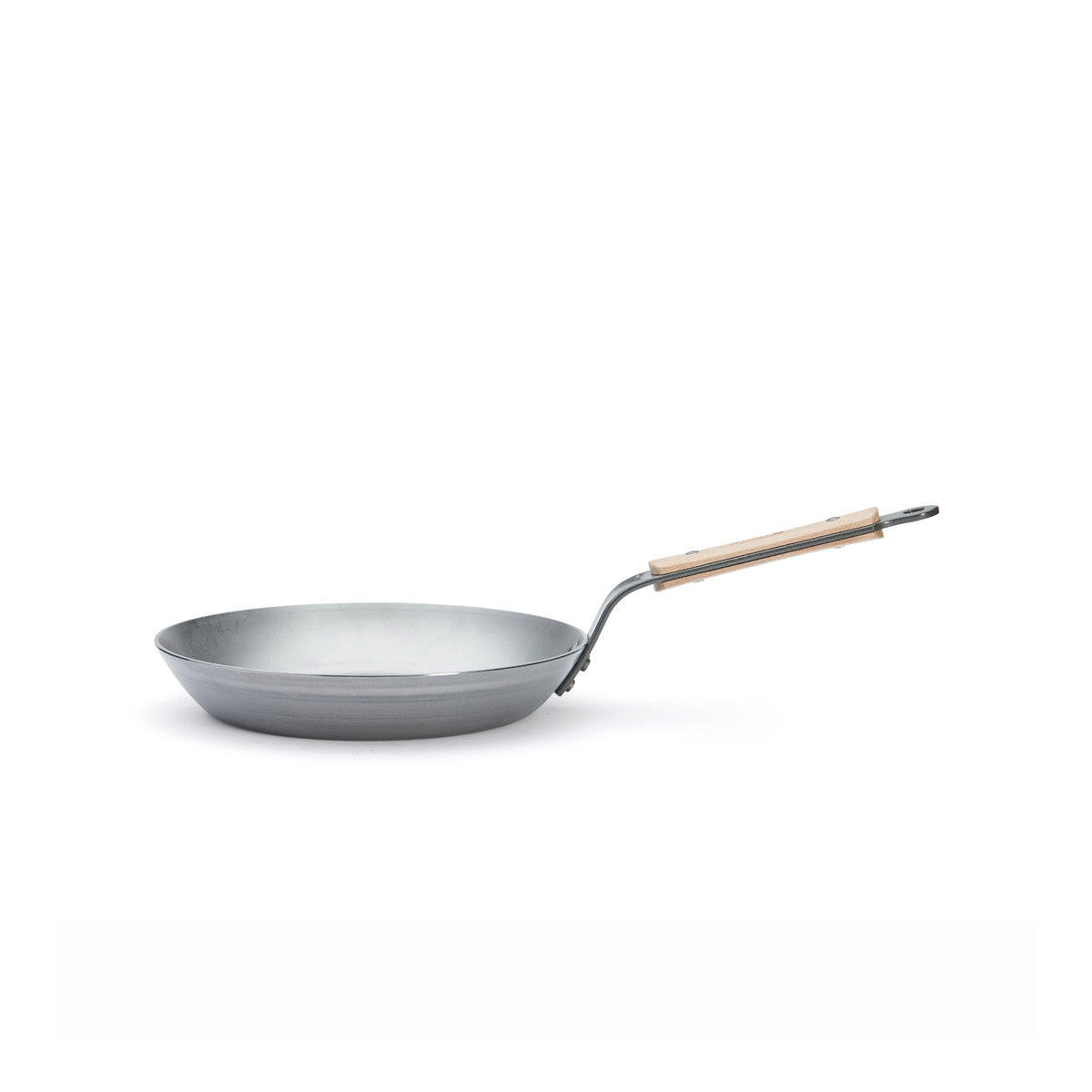 BRATPFANNE Bois 24 cm - Silberfarben, Metall (24cm) - De Buyer