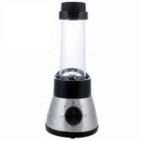 SMOOTHIE MIXER BL 7591 400W Edelstahl ToGo Becher 500 ml - Silberfarben/Schwarz, Kunststoff (12/35/12cm) - Mia