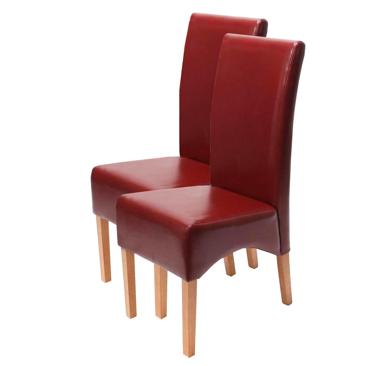 Chefgastro Esszimmerstuhl Rot 44x102x54 cm