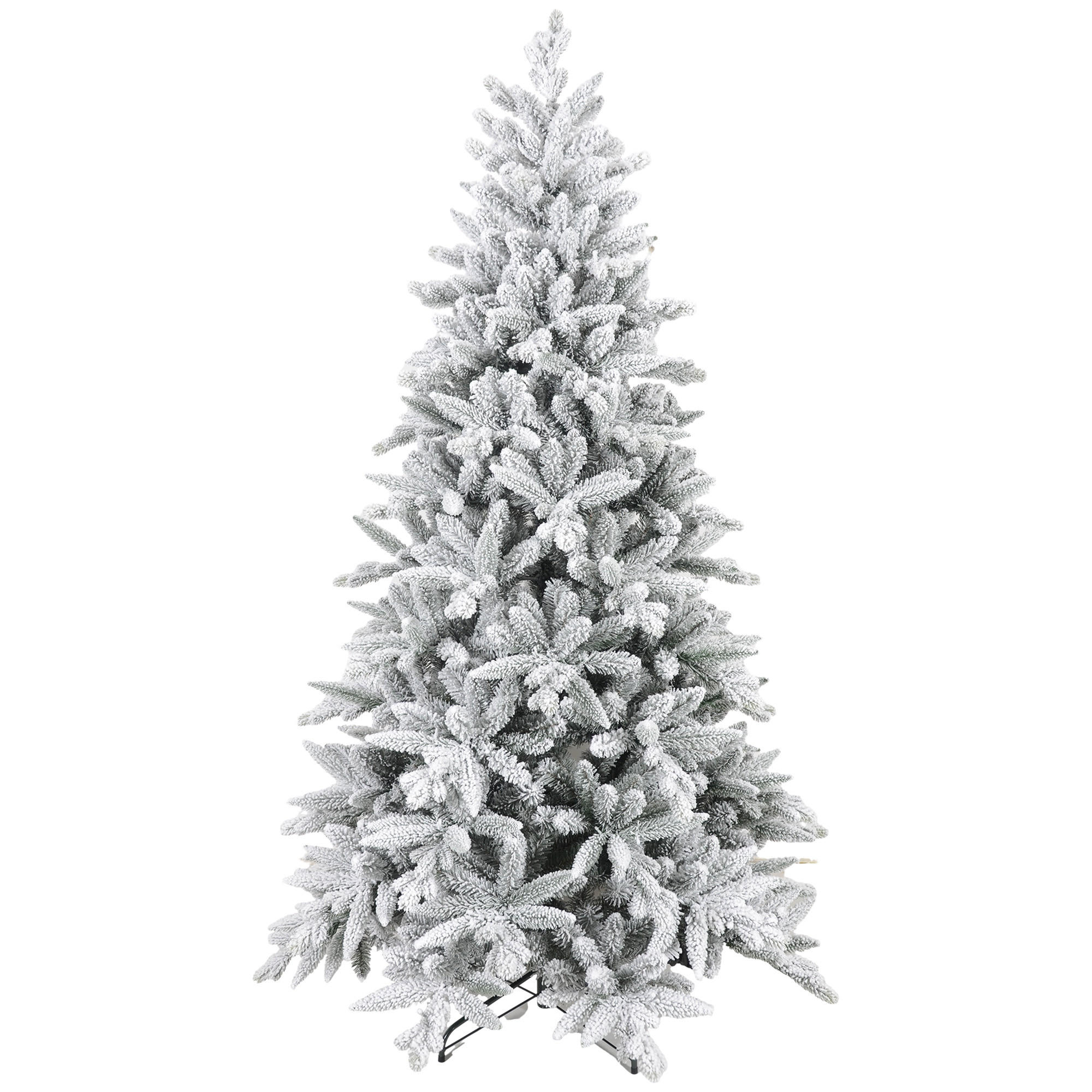 KÜNSTLICHER Weihnachtsbaum, 180 cm Christbaum mit 994 Spitzen für Weihnachten - Grün, Kunststoff (180cm) - HOMCOM