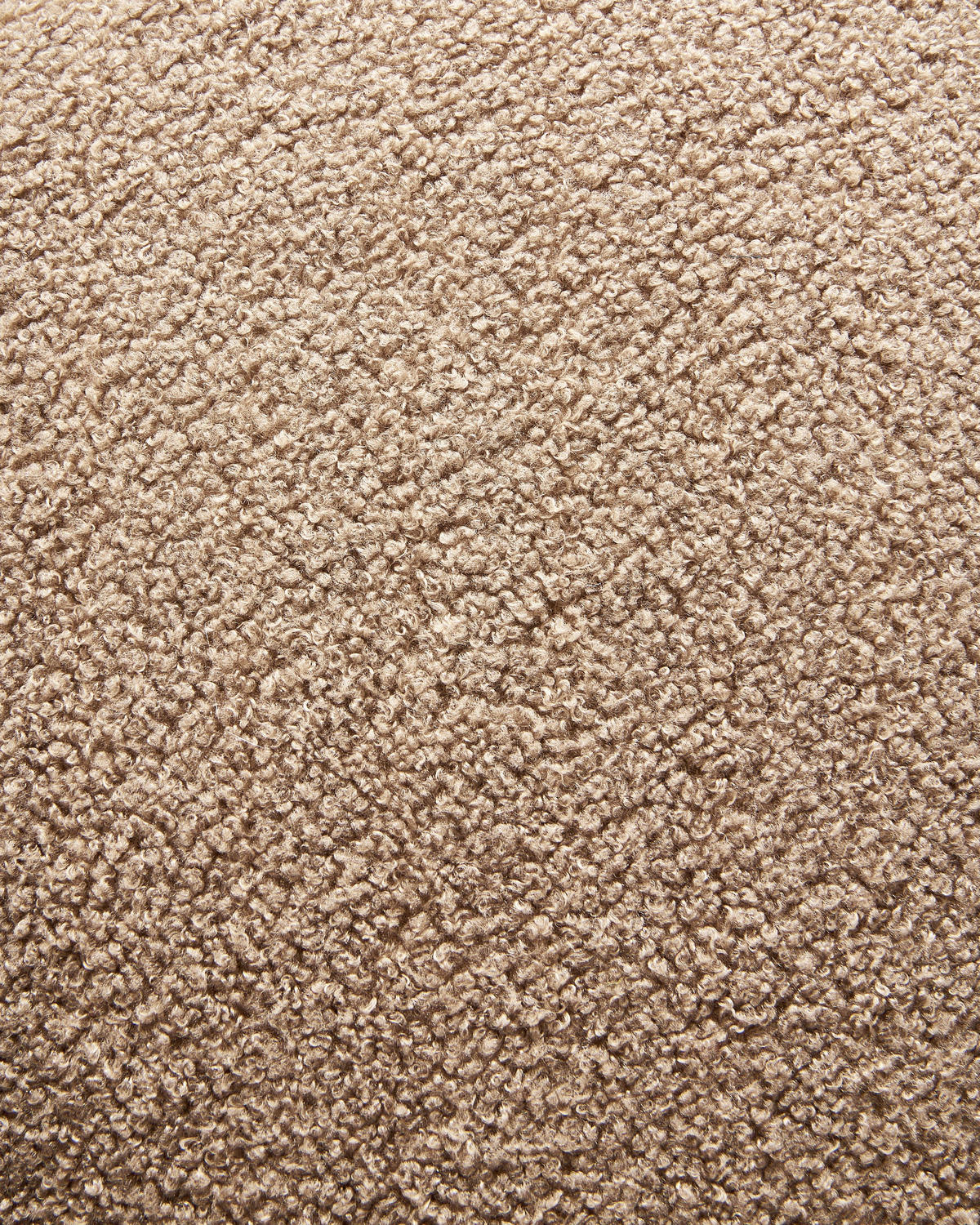 DREHSESSEL Taupe Davik - Taupe/Schwarz, Textil (62/67/63cm) - Beliani