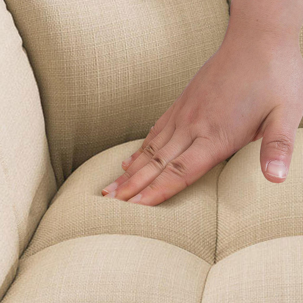 Thumbnail - CLP Barhocker, Creme, Textil, 64x88x45 cm, Esszimmer, Barmöbel, Barhocker