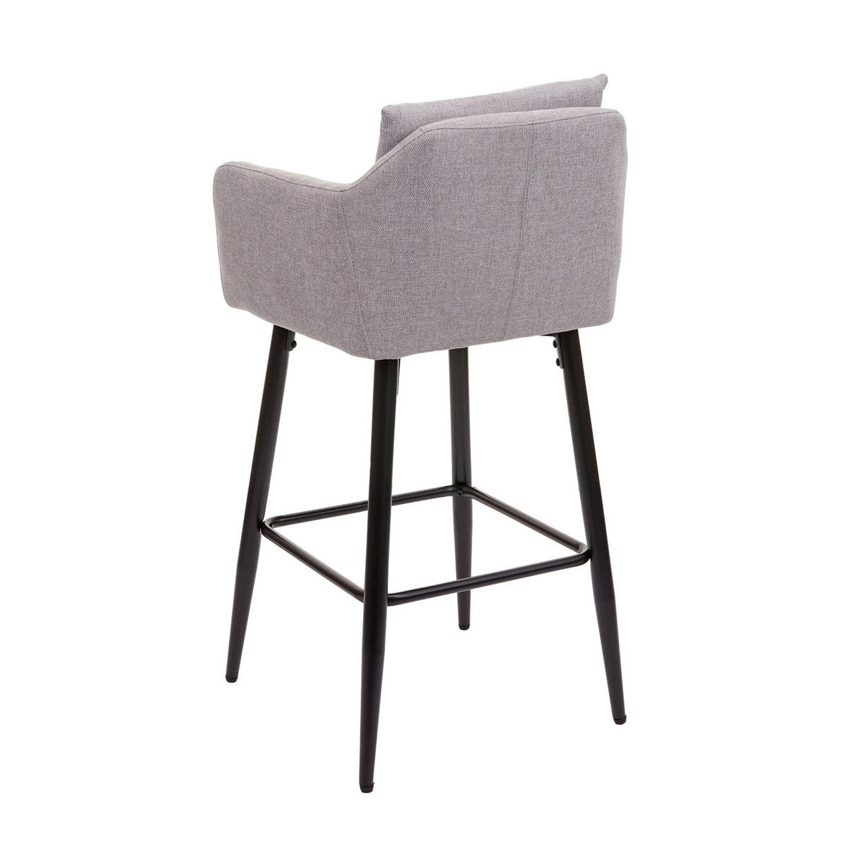 BARHOCKER Grau 2er-Set - Grau, Textil (54/105/53cm) - MCW