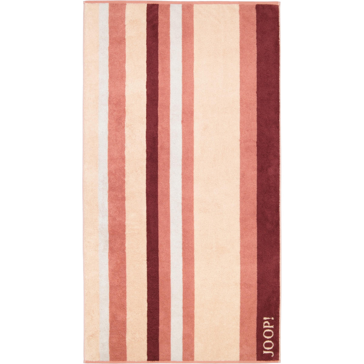 DUSCHTUCH VIBE STREIFEN 1698 PUDER - 22 - Rosa, Textil (80/150cm) - Joop!