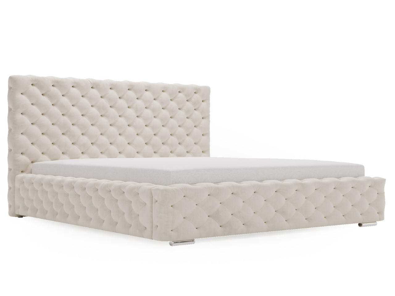Graingold Polsterbett Beige 160x200 cm