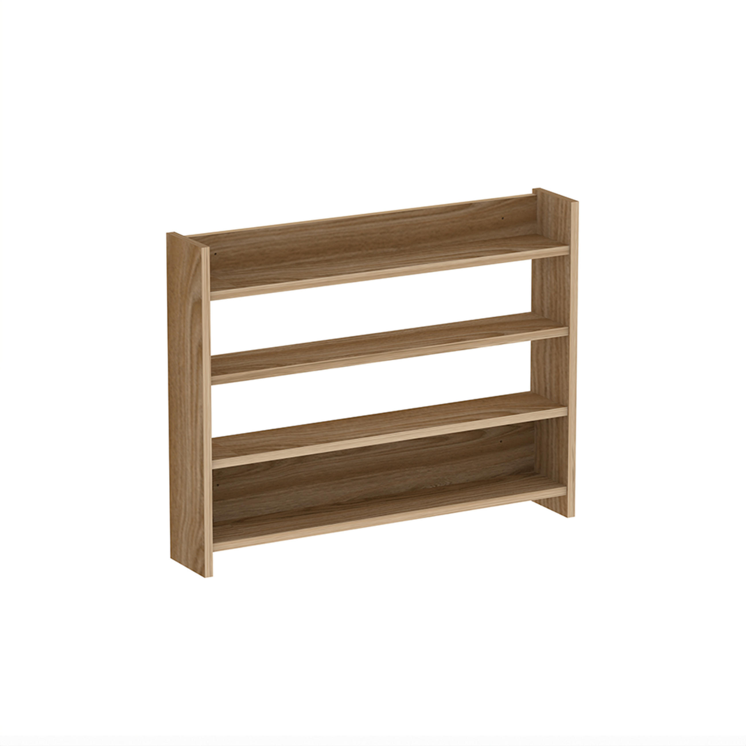Decortie Wandregal Braun 85x66x15 cm