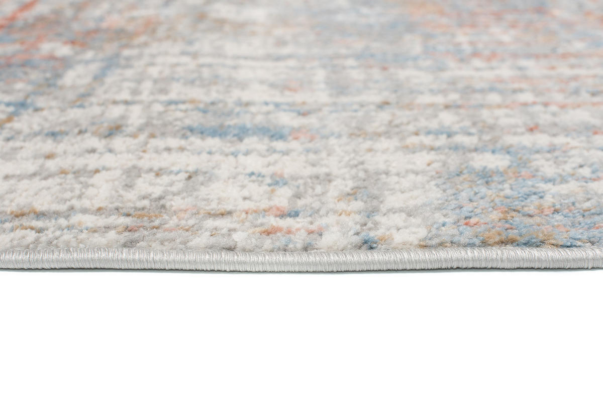 TEPPICH VALLEY Grau Orange 160/220 cm - Orange, Textil (160/220cm) - Tapiso