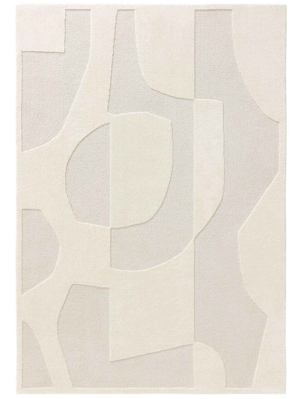 TEPPICH Eve Cream/Beige 240x340 cm - Creme, Textil (240/340cm) - benuta Nest