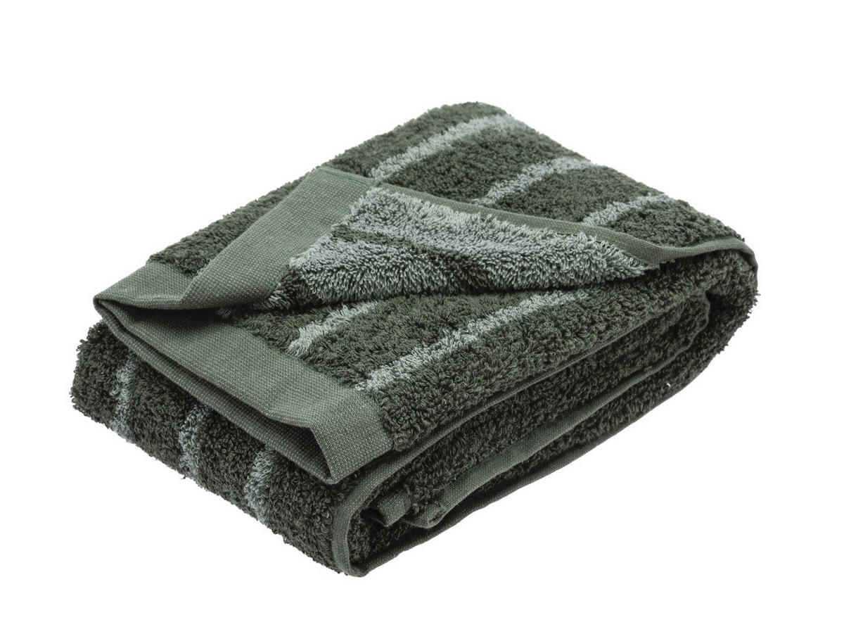 HANDTUCH Common grün 50/100 cm Baumwolle - Grün, Textil (50/100cm) - Södahl
