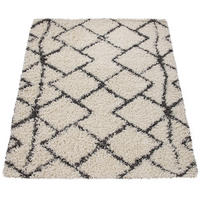 HOCHFLORTEPPICH 160/220 cm Kalmar 450 - Anthrazit, Textil (160/220cm) - Paco Home