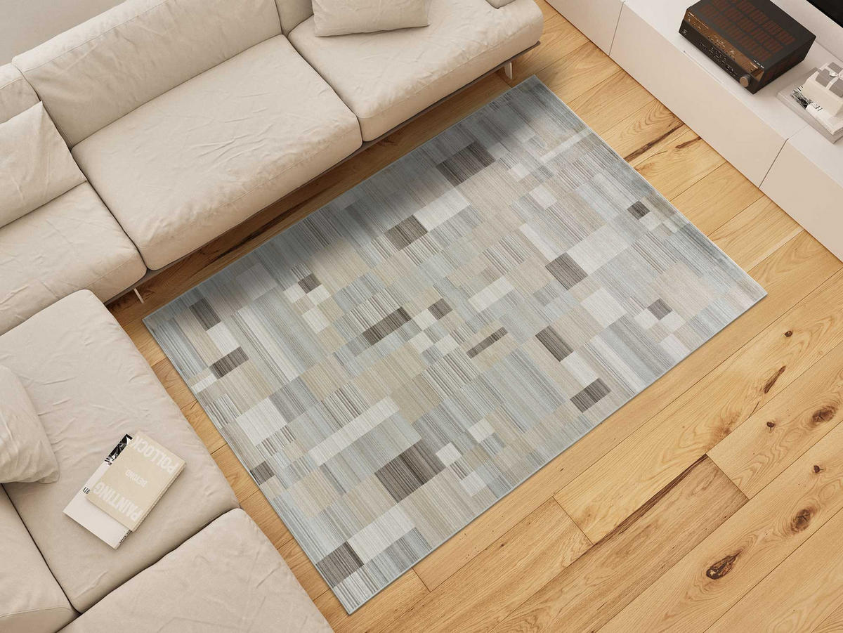 WEBTEPPICH Beige Legacy 95/140 cm - Beige, Textil (95/140cm) - Atticgo