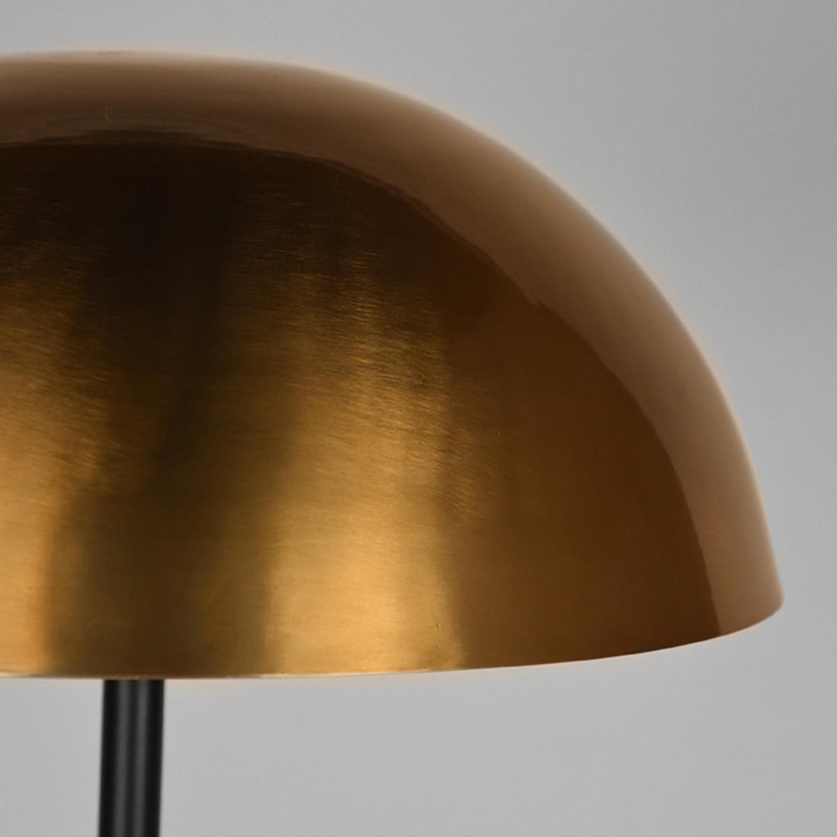 STEHLEUCHTE Globe Gold 44/44/150 cm - Goldfarben, Metall (44/44/150cm) - LABEL51