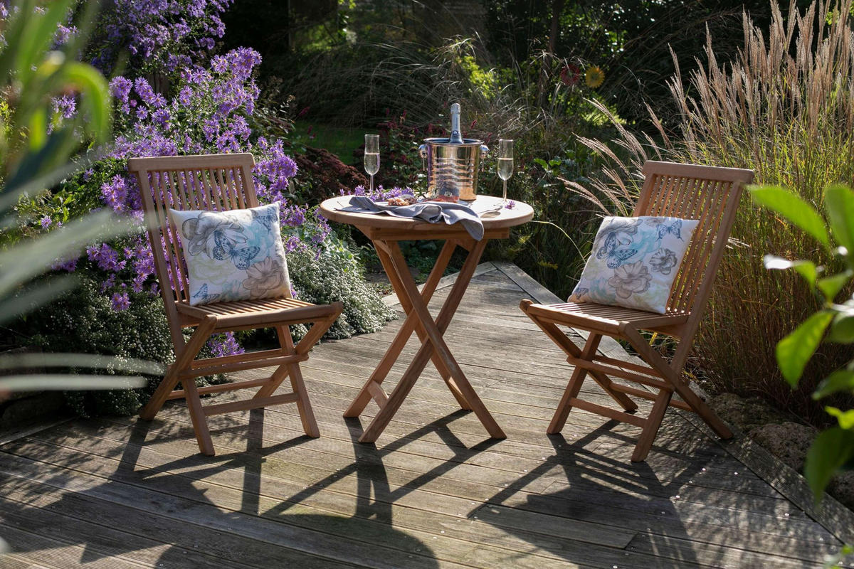 CHAMPAGNERKÜHLER für Strandkörbe - Silberfarben, Metall (23/21cm) - bene living