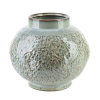 VASE Arina Grün 11/22/20cm - Beige, Keramik (21cm) - Mondex