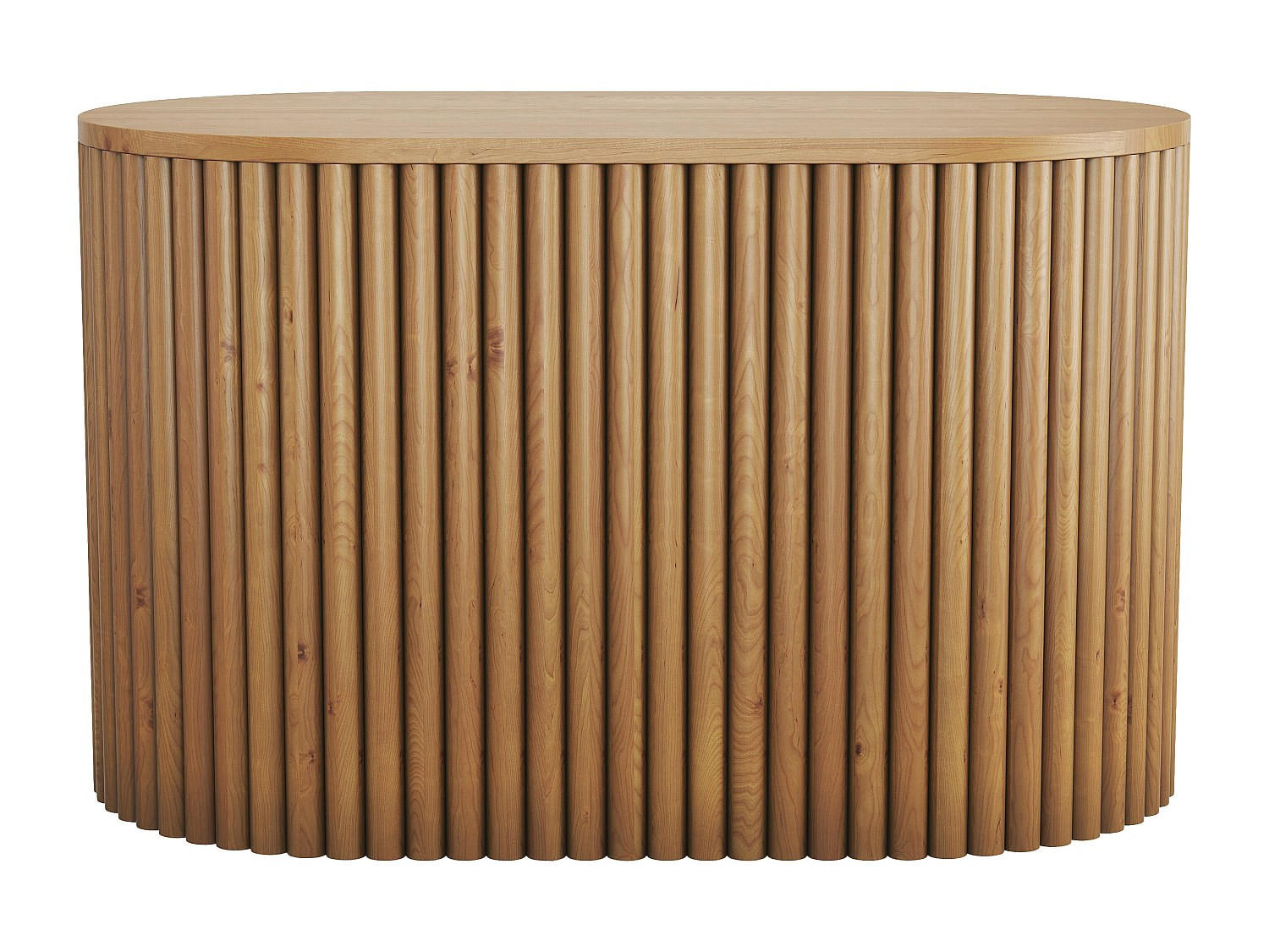 WASCHBECKENUNTERSCHRANK - 90 cm x 50 cm - Holz, Platte - Naturfarben Hell - TOWARI - Naturfarben, Holz (90/56/50cm) - Vente-Unique