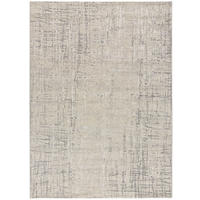 WEBTEPPICH Silber Sensation 133/190 cm - Silberfarben, Naturmaterialien/Textil (133/190cm) - Atticgo