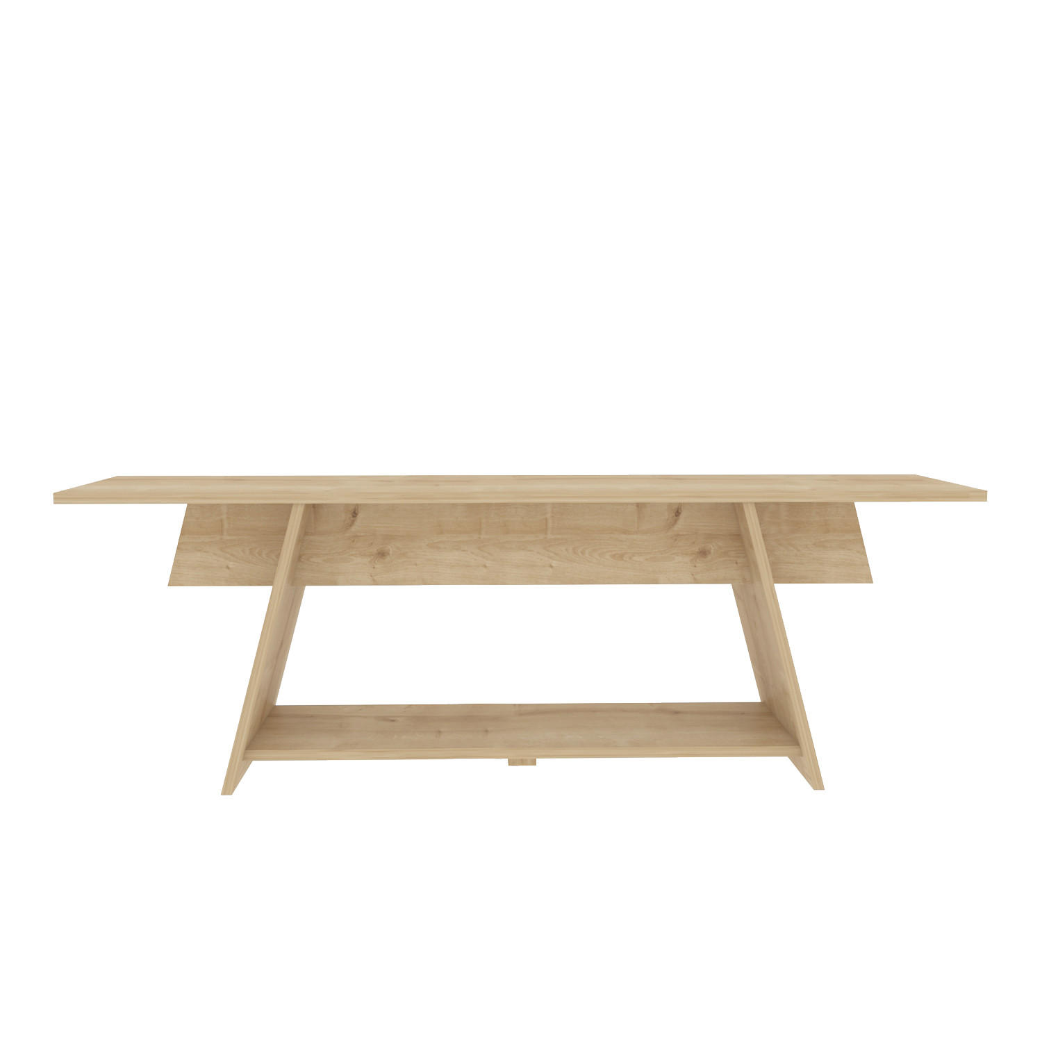 TV-ELEMENT Lanca Eiche - Eichefarben, Holzwerkstoff (120/50/35cm)