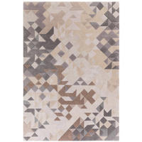 TEPPICH Moderner, handgetufteter für Wohn- und Schlafzimmer MYSTERIA Grau 200 x 290 cm - Grau, Naturmaterialien (200/290cm) - Novatrend