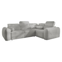 ECKSCHLAFSOFA Volare II, Seite: Rechts - Hellgrau, Holz/Textil (273/204cm) - MIRJAN24