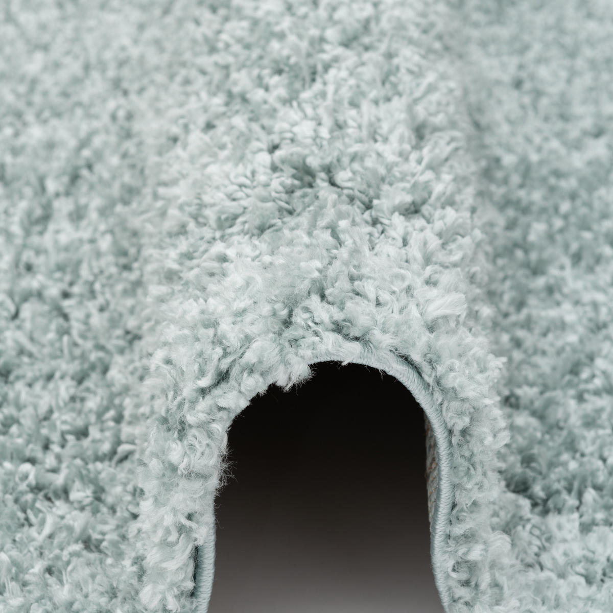 HOCHFLOR LANGFLOR SHAGGY TEPPICH COMFY MIX - Pastellblau, Textil (120/170cm) - Pergamon