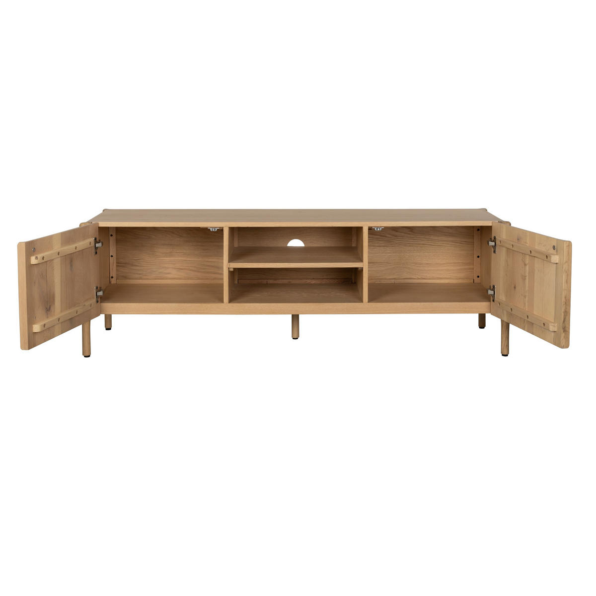 LOWBOARD Ember Niedrig - Naturfarben, Holz (160/50/45cm) - Zuiver
