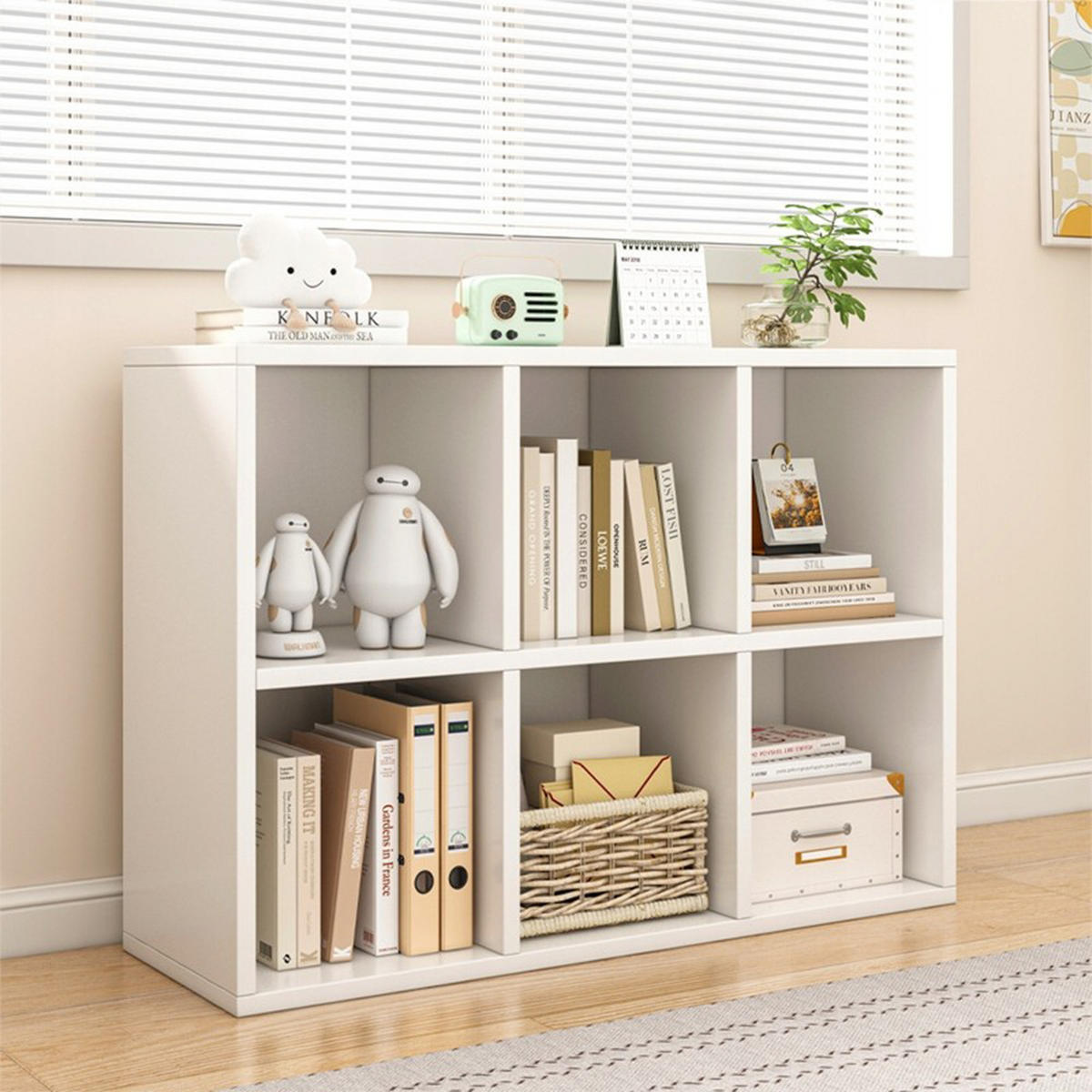 BÜCHERREGAL, weiß 90/30/60 cm - Weiß, Holzwerkstoff (90/60/30cm)