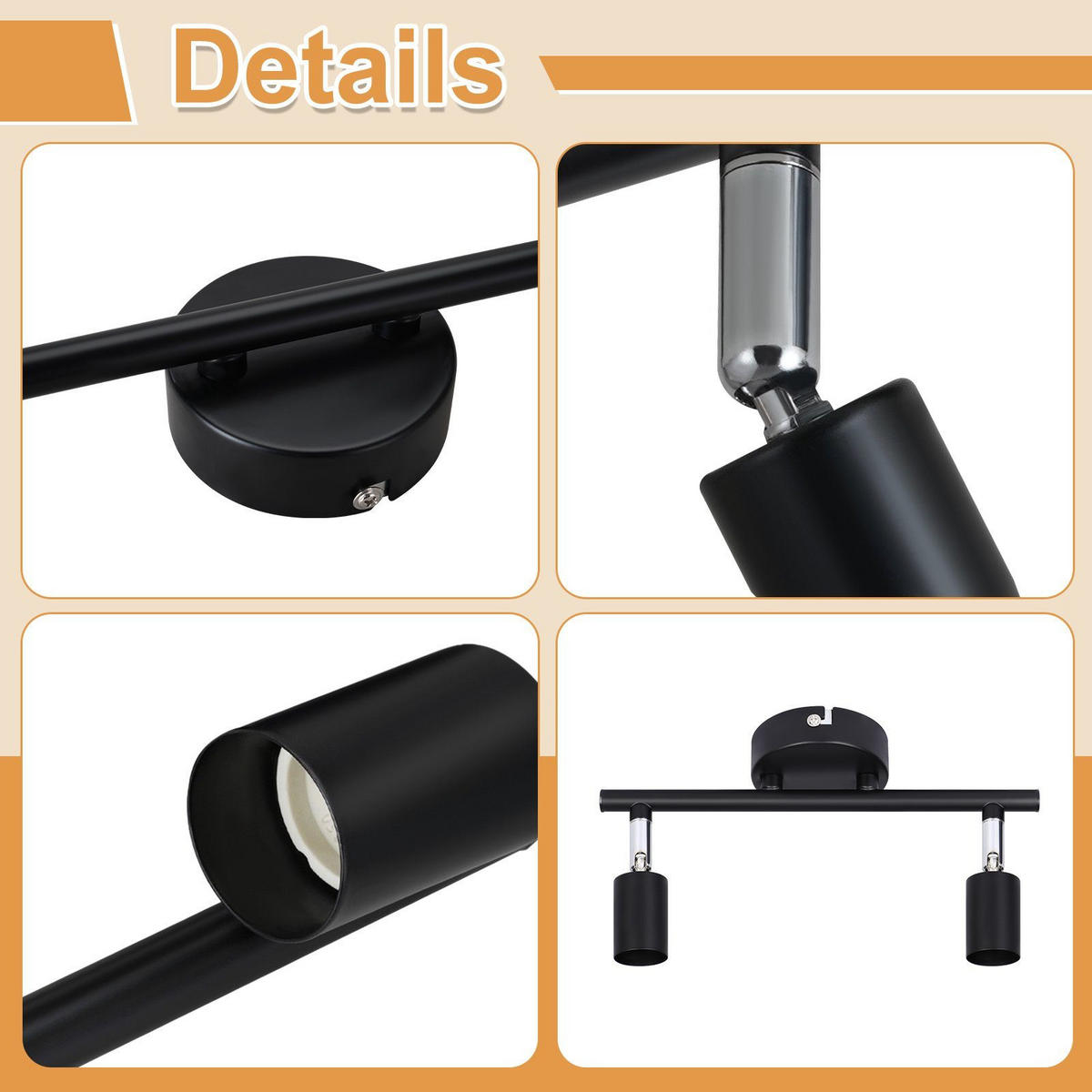 STRAHLER Pilz 25/8/14 cm - Schwarz, Metall (25/8/14cm) - Nettlife
